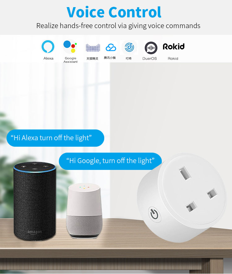 WiFi Smart UK Plug (RSH-WS009)